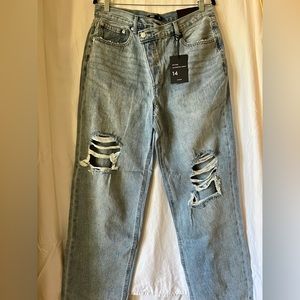 Asymmetric jeans